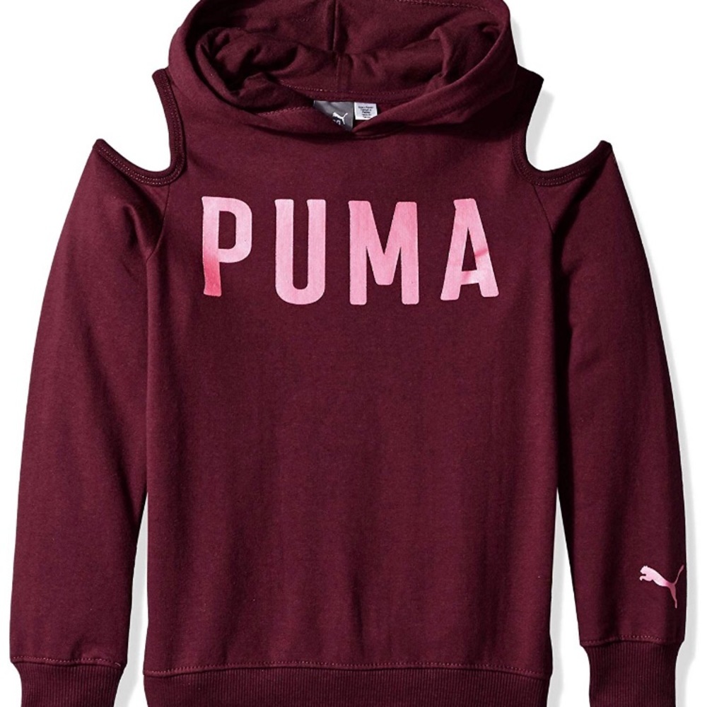 Puma Girls Open Shoulder Sweater 4T